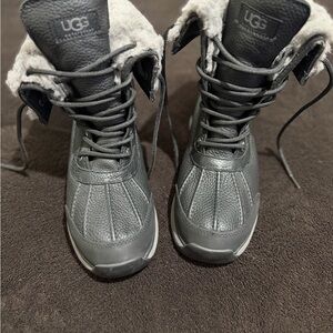 UGG Gray Winter & Rain Boots